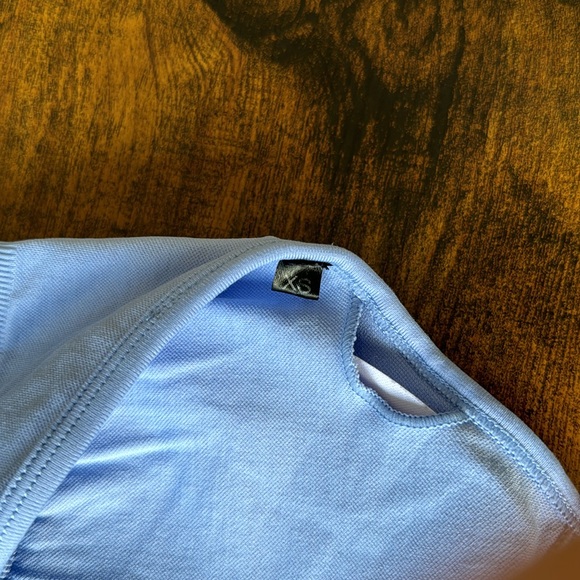 XS Lazuli Label Glacier Blue Halter Neck Top - Picture 4 of 8